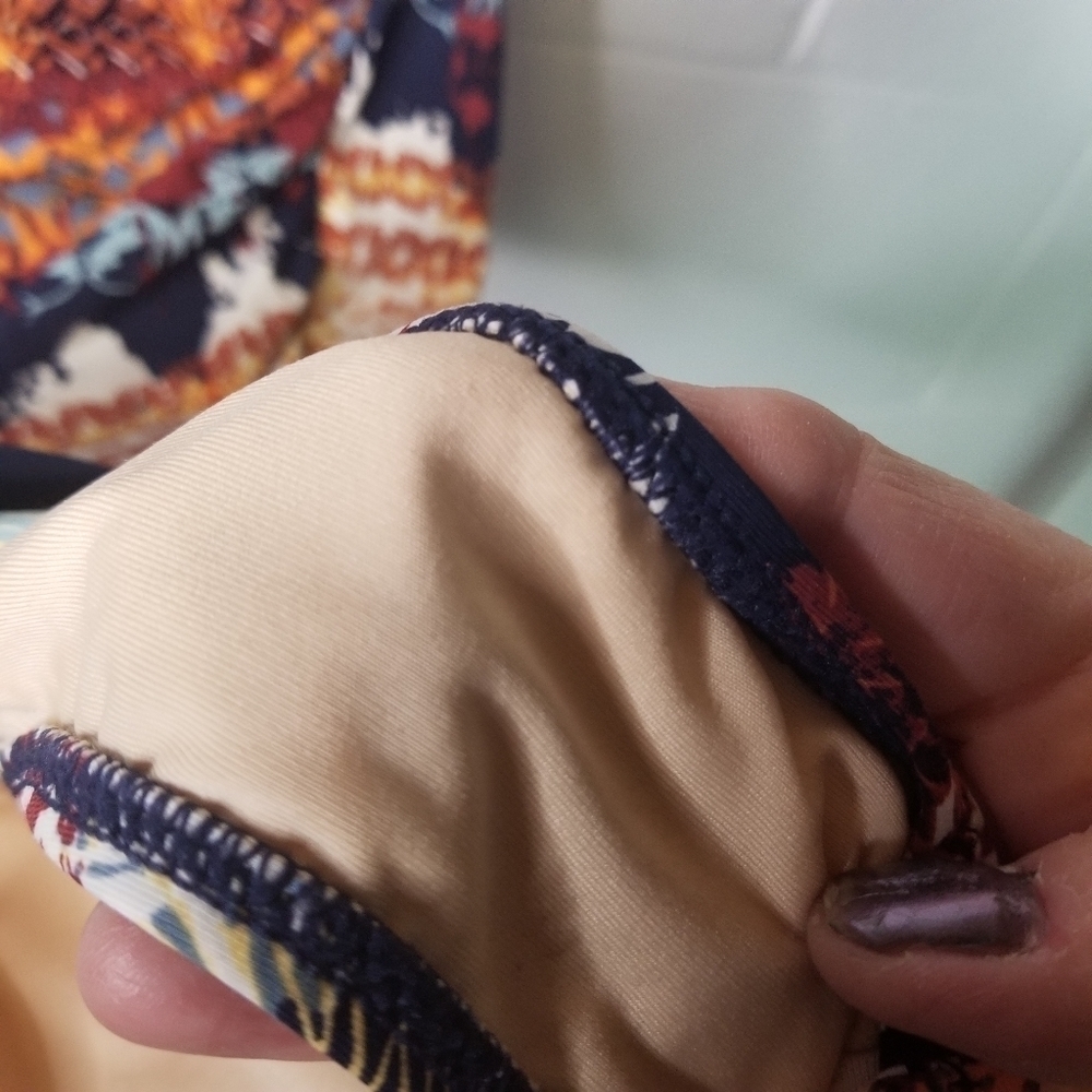 Garnet Hill Patchwork Floral One Piece Swimsuit - image 6